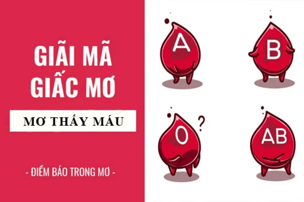 Ý nghĩa mơ thấy máu? Ngủ mơ thấy máu đánh con gì Ý nghĩa mơ thấy máu? Ngủ mơ thấy máu đánh con gì
