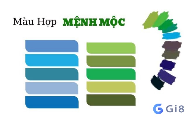 Mệnh Mộc hợp và kỵ với những màu sắc nào? Mệnh Mộc hợp và kỵ với những màu sắc nào?