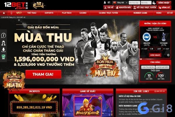 Giao điện hiện đại của ứng dụng lô đề online 12Bet Giao điện hiện đại của ứng dụng lô đề online 12Bet