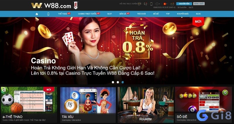 W88 cung cấp đa dạng các dịch vụ khác nhau W88 cung cấp đa dạng các dịch vụ khác nhau