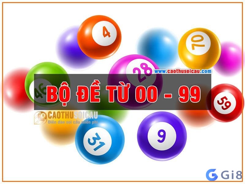Tổ hợp các số ngẫu nhiên từ 00-99 Tổ hợp các số ngẫu nhiên từ 00-99