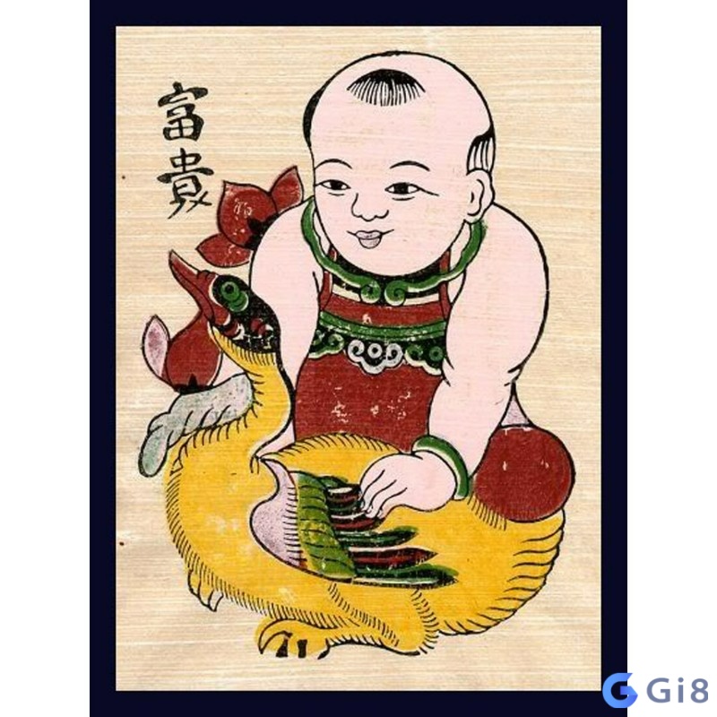 Tranh dân gian Đông Hồ cũng có hình ảnh về con ngỗng trưng trong nhà, vậy ngỗng vào nhà là điềm gì? Tranh dân gian Đông Hồ cũng có hình ảnh về con ngỗng trưng trong nhà, vậy ngỗng vào nhà là điềm gì?